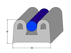 heavy duty B section fendering profiles