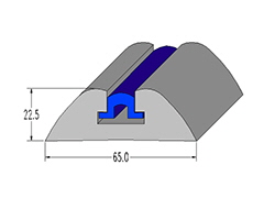 medium size heavy duty B section fendering profile